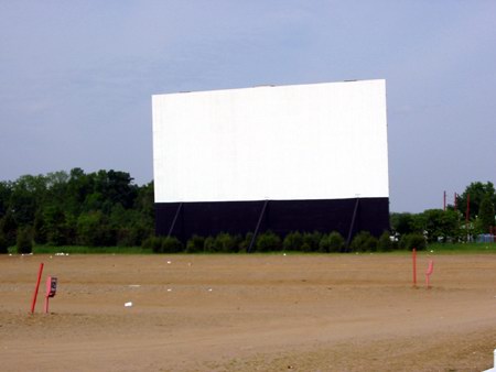 Capri Drive-In Theatre - Screen 2 - Photo From Water Winter Wonderland (newer photo)